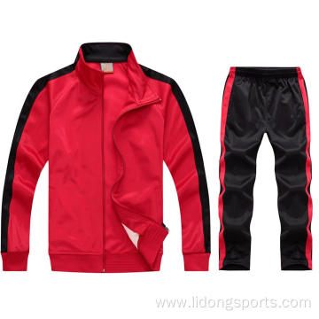 Wholesale blank jogging tracksuit sweat suit set